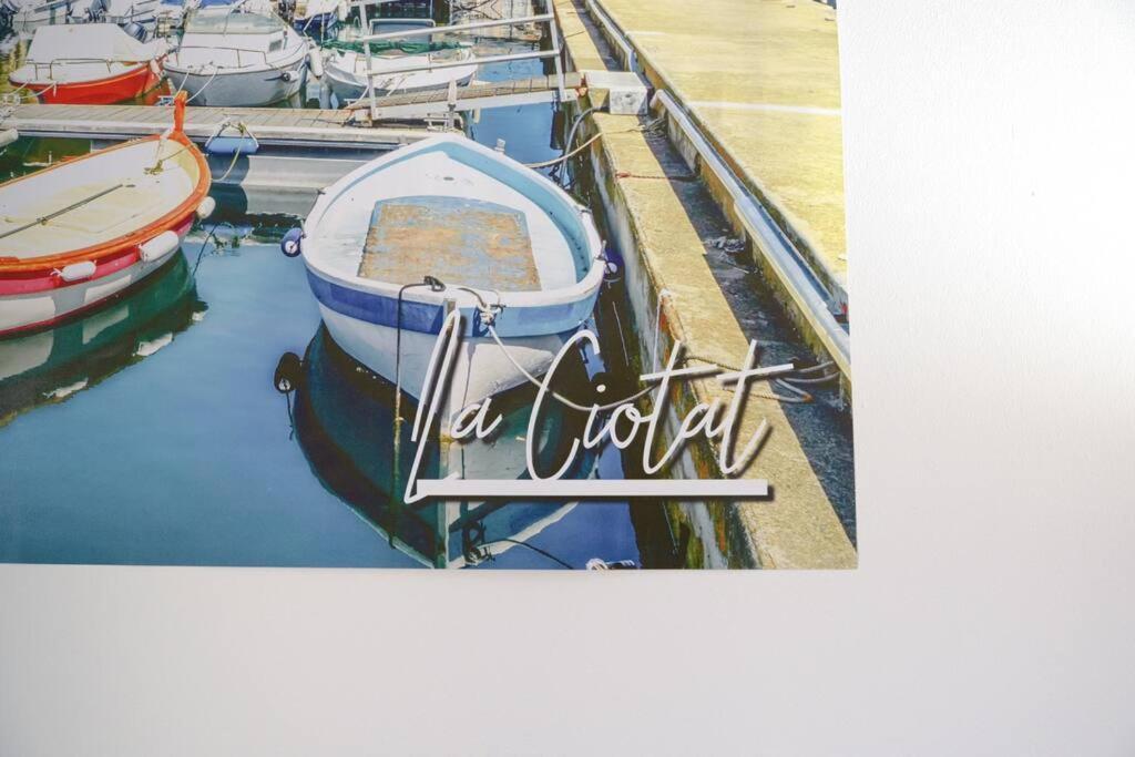 L'Ecrin De La Ciotat A 50 M Du Port Apartamento Exterior foto